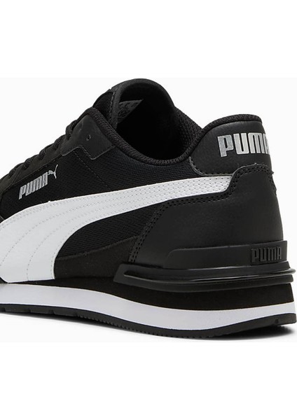 St Runner V4 Mesh Siyah - Beyaz - Gri Unisex Sneaker 399666-01