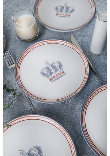 Royal Majesty Pasta Tabağı 22 cm 6 Adet 21622