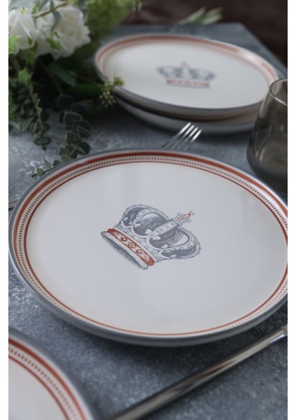 Royal Majesty Pasta Tabağı 22 cm 6 Adet 21622