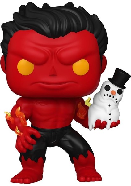 Pop! Marvel: Holiday, Red Hulk Vinil Figür, Marvel Comics Koleksiyonluk Figür fiyatları