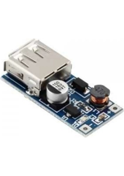 USB Çıkışı Voltaj Yükseltici Regülatör Kartı - Step Up - 5V 600MA