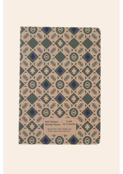 Aylık Planlayıcı-Monthly Planner / Anadolu Yeşil