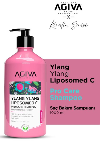 Ylang Ylang Liposomed C Saç Bakım Şampuanı 1000 ml