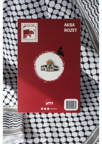 Aksa Rozet/broş