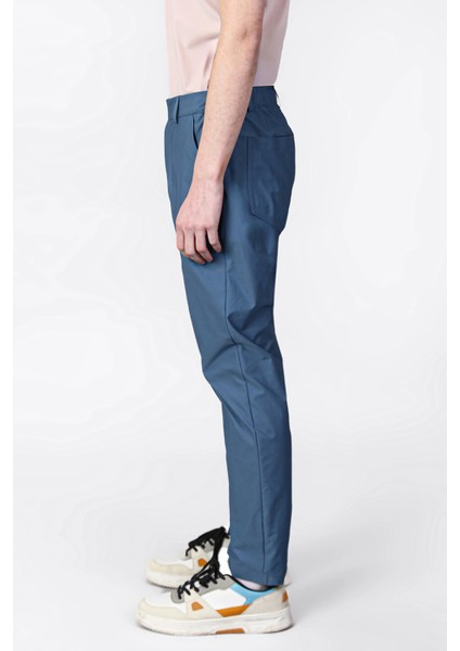 Isaora Regular Fit Normal Bel Düz Paça Su Itici Pantolon Erkek Pantolon ISR5111 Dps