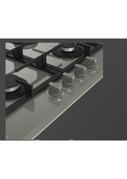 Ocd D 902 Dwg Gazlı Cam Tablalı Ocak