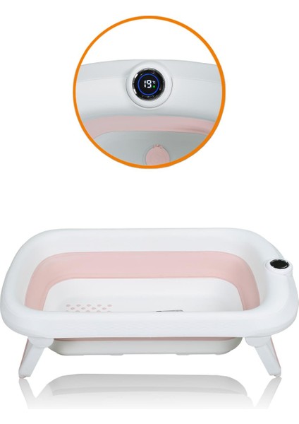 Katlanır Bebek Banyo Küvet Seti Termometreli (40LT) fiyatları