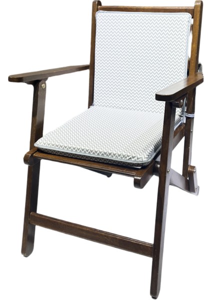 Sandalye Minderi Sırt Dayamalı 6 Adet