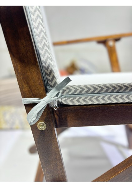 Sandalye Minderi Sırt Dayamalı 6 Adet modelleri