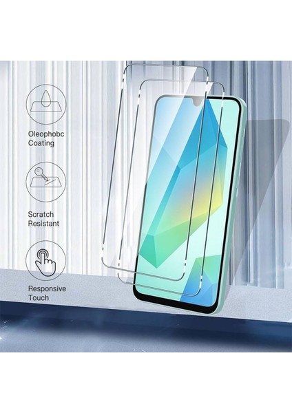 Samsung A16 Kırılmaz Cam Temperli Ekran Koruyucu