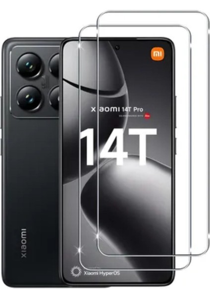 Mi 14T / 14T Pro Kırılmaz Cam Temperli Ekran Koruyucu