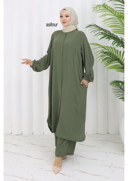 Sena Ayrobin Fermuarlı Ikili Takım Yeşil