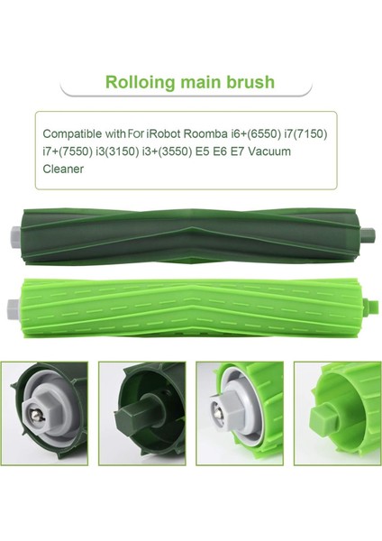 Irobot Roomba J7(7150) J7+ (7550) I3(3150) I3+(3550) I4 I6 I6+(6550) I7 I7+ I8 I8+ Robot Parçaları Için Yedek Parçalar (Yurt Dışından) modelleri