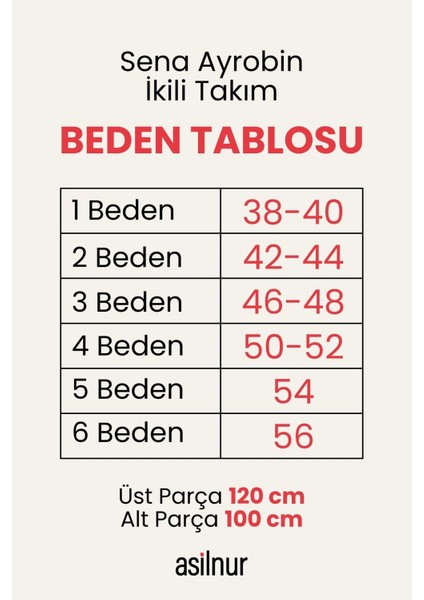 Sena Ayrobin Fermuarlı Ikili Takım Bordo