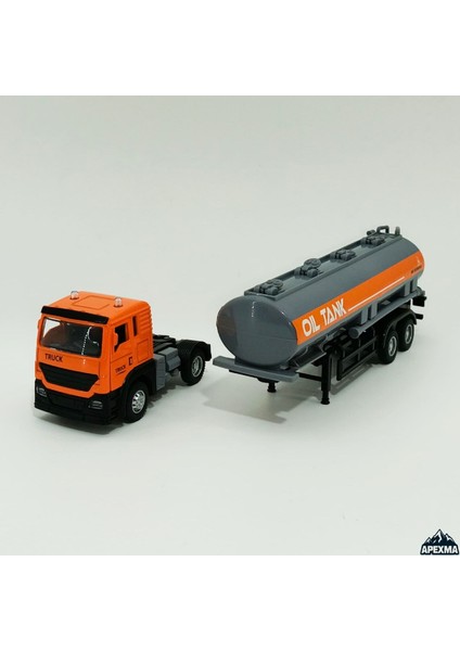 Oyuncak Metal Kasa Kapıları Açılan Çek Bırak Dorseli Model Çekici Tır Die-Cast 25 cm fırsatları