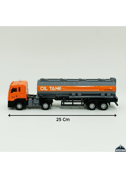Oyuncak Metal Kasa Kapıları Açılan Çek Bırak Dorseli Model Çekici Tır Die-Cast 25 cm indirimleri