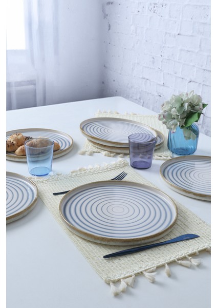 Ocean Breeze Skackable Servis Tabağı 27 cm 6 Adet 21733