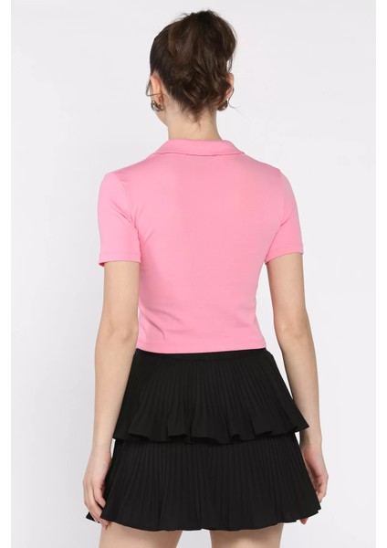 Kadın Polo Yaka Tişört P-00016994