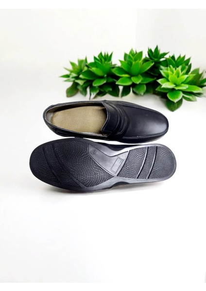 Deri Makosen Günlük Bağcıksız AYAKKABI-21K fırsatları