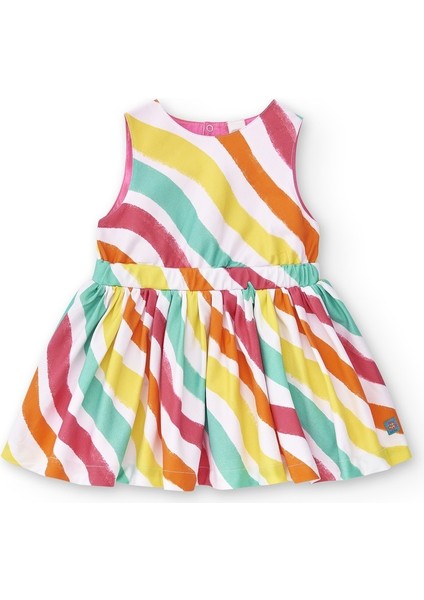 Kız Çocuk Renkli Elbise