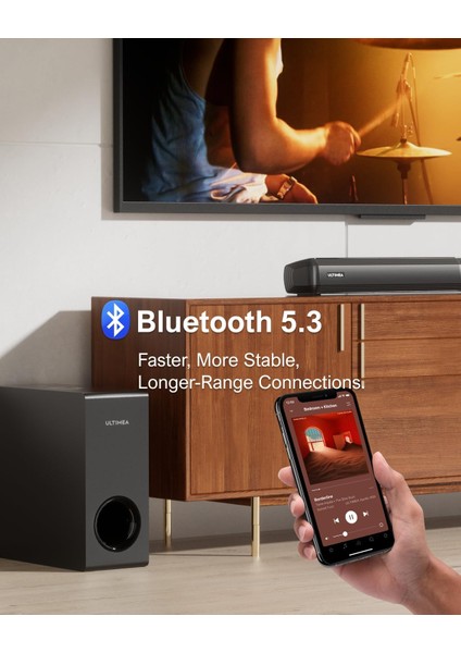 Apollo S50 4.1 200W Bluetooth 5.3 HDMI Arc/optik/aux Tv Soundbar (U3600) indirimleri