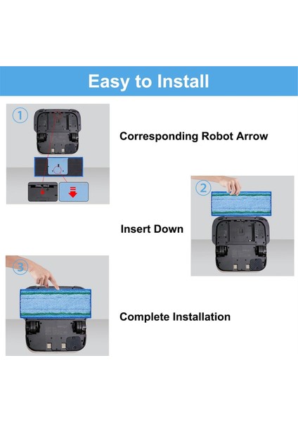Irobot Braava Jet M6 Ultimate Robot Mop 6012, 6110, 6112, 6113 Için 9 Adet Islak Paspas Pedi Yıkanabilir ve Tekrar Kullanılabilir Paspas Bezi (Yurt Dışından)