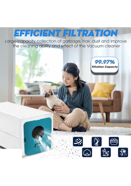 Samsung Bespoke Jet Kablosuz Dikey Elektrikli Süpürge, Vakum Torbaları, Vakum Filtresi Için Uyumlu Yedek Parçalar (Yurt Dışından)