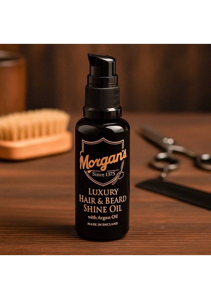 Luxury Argan Hair & Beard Oil - Lüks Saç ve Sakal Argan Yağı 50 ml