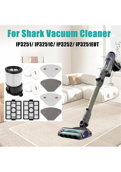Shark IP3251/IP3251C/IP3252/IP3251EUT Elektrikli Süpürge Filtresi ve Filtre Pamuklu Baz Istasyonu Filtresi Için Yedek Parça (Yurt Dışından) fiyatları
