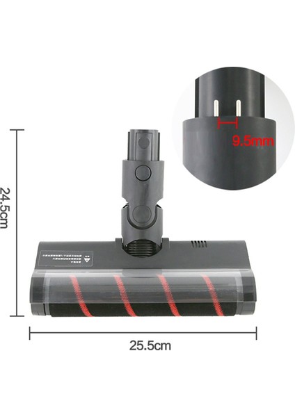 Dreame R10 Pro Sert Zemin Fırça Ünitesi Montajı ve Rulo Fırçası V12 V13 V16SR20 El Tipi Kablosuz Elektrikli Süpürge Için (Yurt Dışından)