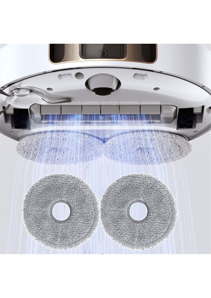 Dreame X40 Ultra / L40 Ultra / S30 Pro Ultra Elektrikli Süpürge Parçaları Için 10 Adet Ana Yan Fırça Filtre Paspas Bezi Toz Torbası (Yurt Dışından) fiyatları