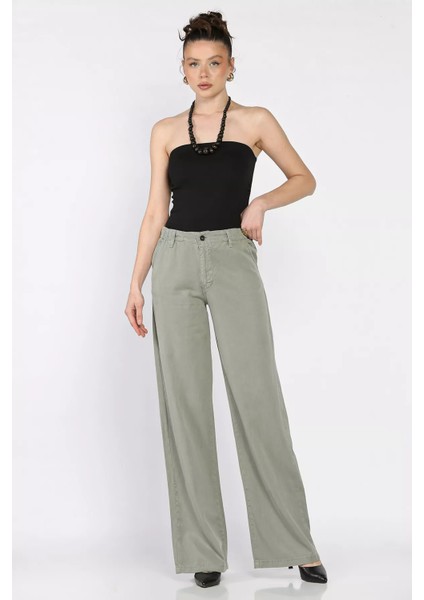 Kadın Yüksek Bel Pantolon P-00016908 fiyatları