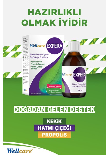 Expera Bitkisel Şurup 150 ml