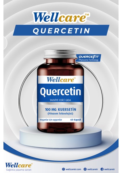 Quercetin 100 Mg 60 Kapsül