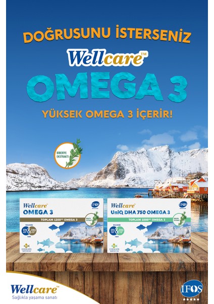 Uniq 750 Omega 3 30 Kapsül