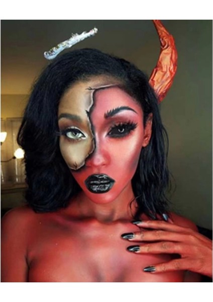 - Kanvas Kostüm Partisi 3 Sayılarla Boyama Seti Kasnaklı