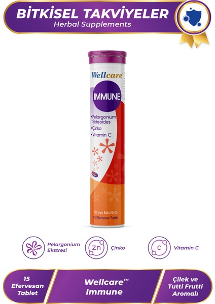 Immune 15 Efervesan Tablet