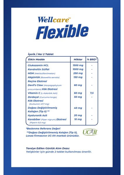 Flexible 60 Tablet