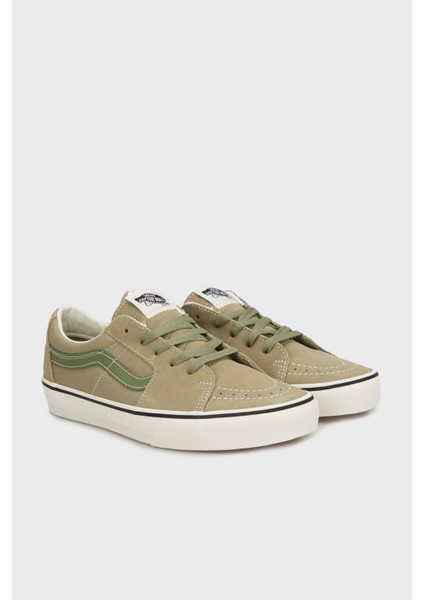 Sk8-Low Logolu Süet Sneaker Ayakkabı Unisex Ayakkabı VN0009QRD3Z1