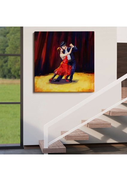 - Tango Danscıları Yağlıboya Görünüm Dekoratif Kanvas Duvar TABLOSU-5846 fırsatları