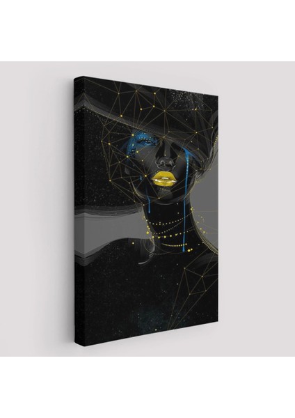 - Sürreal Siyah Kadın Dekoratif Duvar TABLOSU-6151 fiyatları