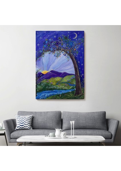 - Tanielle Childers'ın Rüya Ağacı Sanatsal Reprodüksiyon TABLOSU-6377