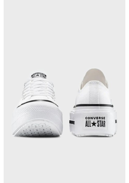 Logolu Tırtıklı Platform Taban Sneaker Ayakkabı Bayan Ayakkabı A15491C 102 indirimleri