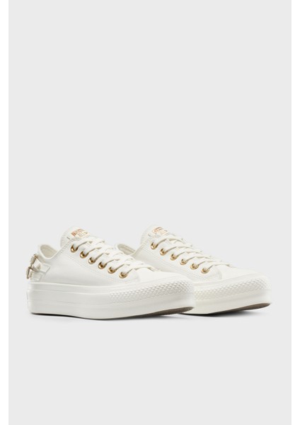 Logolu Kemer Detaylı Platform Taban Sneaker Ayakkabı Bayan Ayakkabı A11866C 286 modelleri