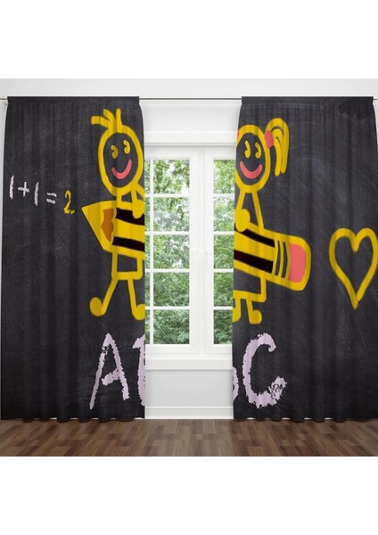 3D Baskılı Fon Perde 117