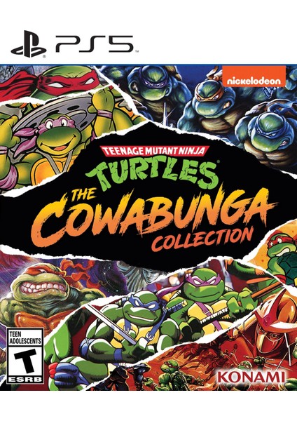 Teenage Mutant Ninja Turtles: The Cowabunga Collection - Ps5 Oyun