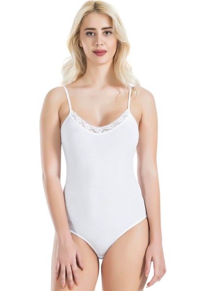 - Dantelli Çıtçıtlı Kadın Body 311