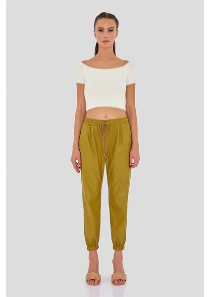 Cepli Deri Pantolon Yeşil fırsatları