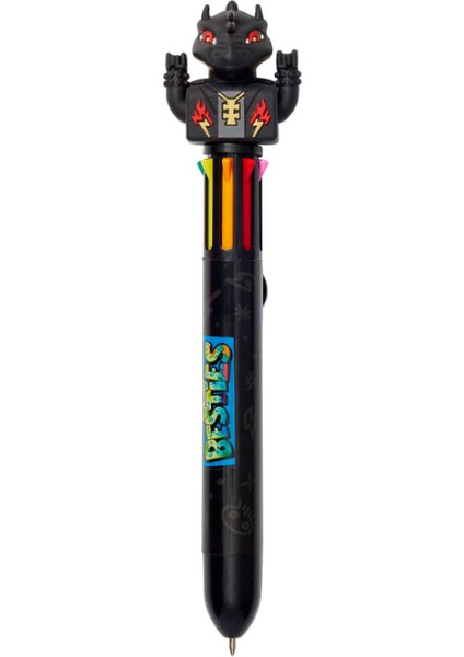 - Besties 8 Renkli Gökkuşağı Tükenmez Kalemi