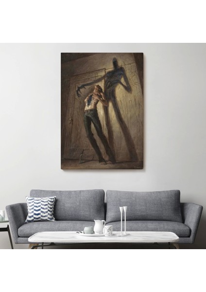 - Sürreal Depresyon Duvar TABLOSU-6111